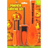 14-PC Pumpkin Carving Kit