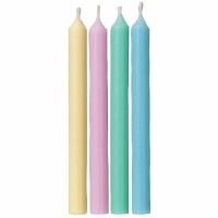 2.5" Candles Soft Colors 24 CT