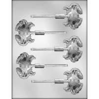 2.5" Crab Lolly Mold (5)