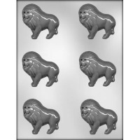 2.5" Lion Mold (15) Candy Mold