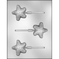 2.5" Starfish Lolly Mold (3)