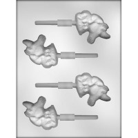 2.5" Unicorn Lolly Candy Mold (4)