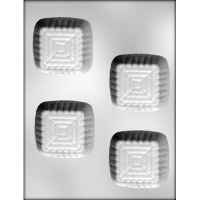 2.75" Square Cup Mold (4)