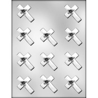 2" Cross w/ Rose Mold (11)
