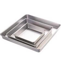 Wilton 2" Deep Square Pan Set 8/12/16