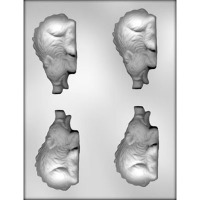 3.75" 3-D Razorback Candy Mold (4)