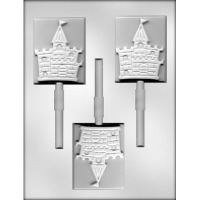 3" Castle Lolly Mold (3)