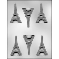 3" Flat Eiffel Tower Mold (6)