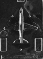 3D Airplane Candy Mold Top