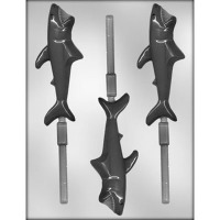 4.75"  Shark Lolly Mold (3)