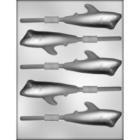 4" Shark Lolly Chocolate Mold (5)