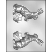 6" 3D Bunny w/ Egg Mold (2)
