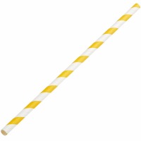 6" Cake Pop Stick Gold Stripe