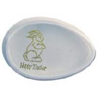 7-3/4" Plain Egg Box White