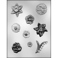 Flowers Silicone Candy Mold by Celebrate It®