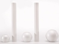 9" Hidden Pillar Set 4/PK