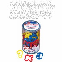 ABC/123 Cookie Cutter Set 50PC