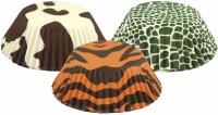 Animal Print Baking Cups