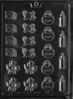 654 Baby Assortment Chocolate Candy Mold