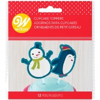 Snowman & Peguin Picks