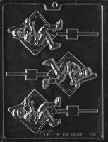 Baseball Player Lolly Mold