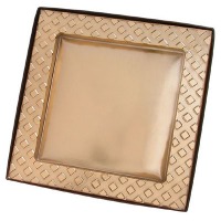 Brown Box w/ Gold Insert 7"X7"