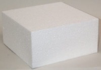 Cake Dummy Square 10" X 4"