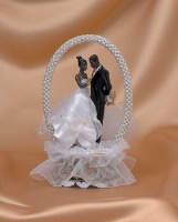 Cake Ornament Ivory
