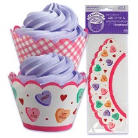 Candy Hearts Treat Wraps 48