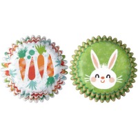 Carrot / Bunny Baking Cup 100