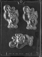 Cat with Heart Candy Mold