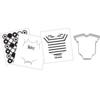 Cookie Cutter Texture Mat Combo Baby Onesie