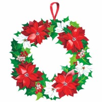 Christmas Glitter Wreath