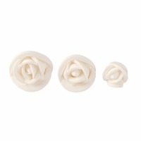 Classic Rose White Medium 6 PC