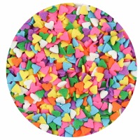 Confetti Colored Hearts 5 LBS