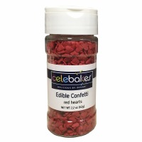 Confetti Red Mini Hearts 2.8OZ