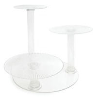 Crystal Splendor 3 Cake Stand Crystal Splendor 3 Cake Stand