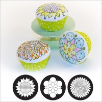 Cupcake Cookie Mats Blooms