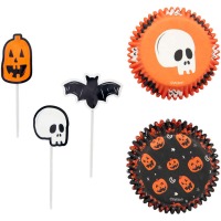 Cupcake Kit Halloween 72CT