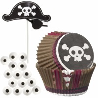 Cupcake Kit Pirate 12 CT