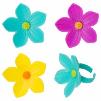 Cupcake Picks Cake Topper Spring Flowers