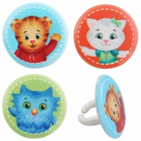 Cupcake Rings Cake Topper Daniel Tiger Best Friends