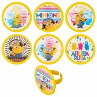 Cupcake Rings Cake Topper Despicable Me