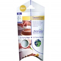 Decorating Bag 8" W/Nozzle 10