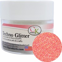 Orange Crush Techno Glitter
