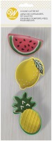Fruit 3 Piece Cookie Cutter Set