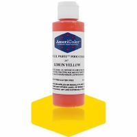 Soft Gel Paste 4.5 OZ Lemon Yellow Food Color