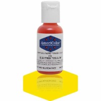 Soft Gel Paste .75 OZ Electic Yellow Food Color