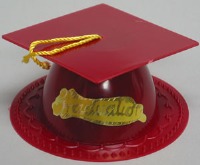 Graduation Hat - Burgundy