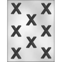 "X" Kisses Candy Mold (8)